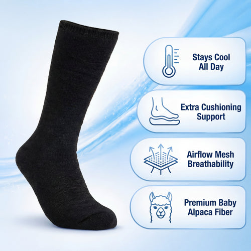 Alpaca Boot Socks - Heavy Duty