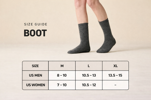 Alpaca Boot Socks - Heavy Duty