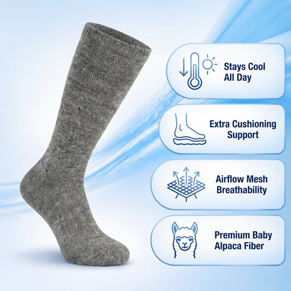 Alpaca Boot Socks